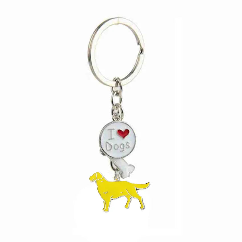 Jack Russell Terrier Key Chains For Women Men Alloy Metal Dog Pendant Key Ring Car Keychain Bag Charm Keyring gifts