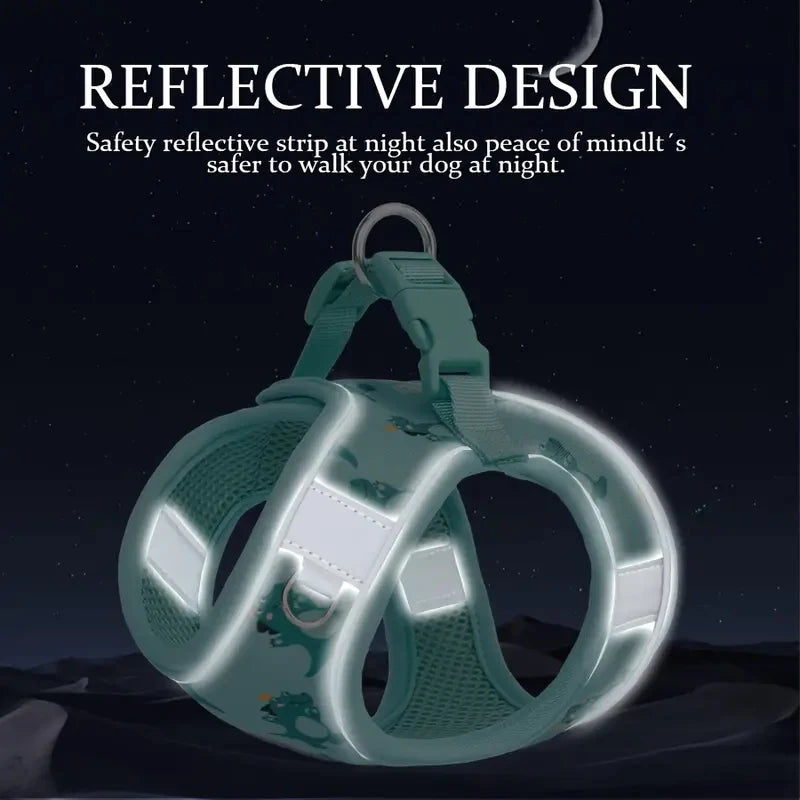 Pettorina Luminoso Riflettente per Cani