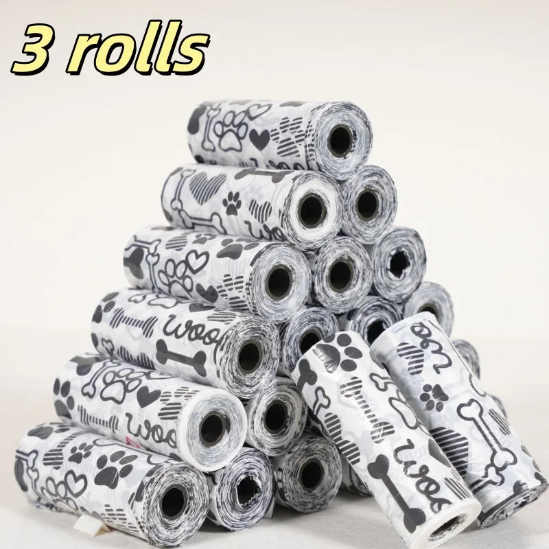 3/6/10/12 Rolls 180 Count Super Thick Dog Poop Bags,Leak-Proof Polyethylene Suitable For Cats & Dogs, Pet Cleaning Supplies