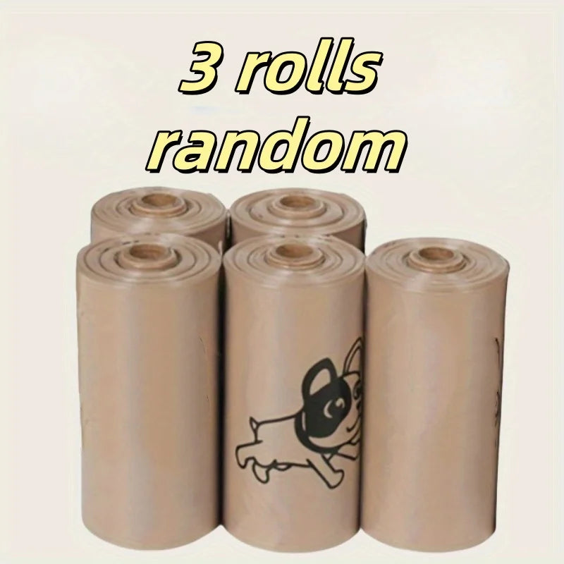 3/6/10/12 Rolls 180 Count Super Thick Dog Poop Bags,Leak-Proof Polyethylene Suitable For Cats & Dogs, Pet Cleaning Supplies