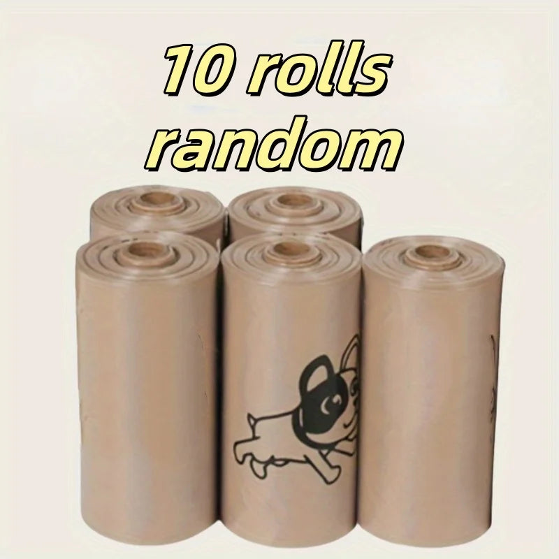 3/6/10/12 Rolls 180 Count Super Thick Dog Poop Bags,Leak-Proof Polyethylene Suitable For Cats & Dogs, Pet Cleaning Supplies