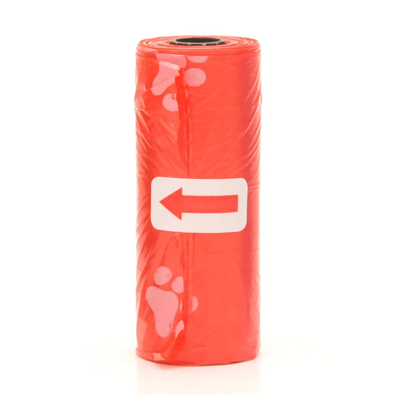 5-100Rolls Dog Poop Bag Outdoor Cleaning Poop Bag Outdoor Pets Supplies for Dog 15Bags/Roll Refill Garbage Bag Pet Supplies