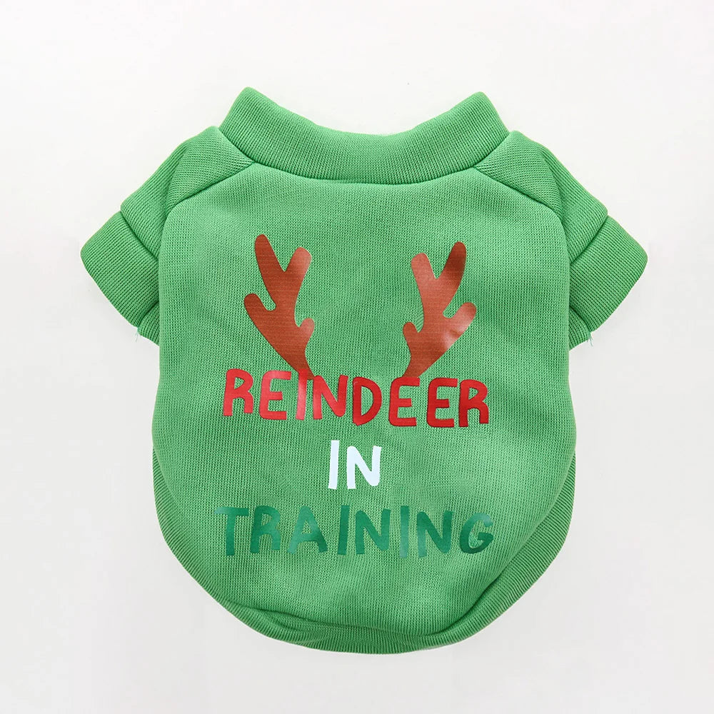 Cappottino Natalizio in Pile per Cani – Morbido, Caldo e Perfetto per l’Inverno